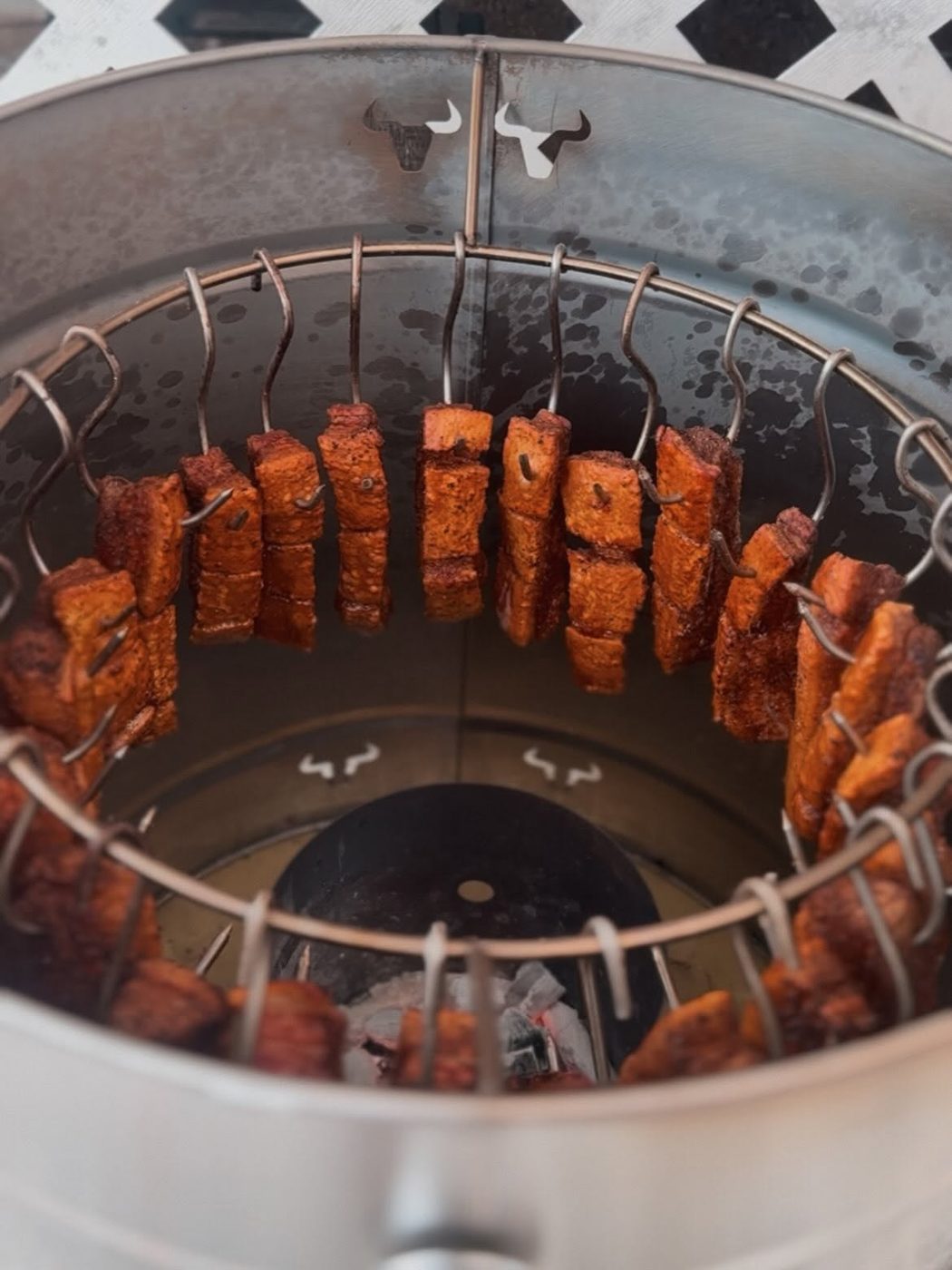 Pork Belly en el ahumador